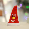 Swing Singing Christmas Tree Hat Happy New Year Electric Glowing Music Plush Cap Funny Toy Gift For Kid Xmas Home Decoration