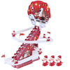 Automatic Climbing Ladder Santa Claus Doll Electric Christmas Rail Slide Music Toy Christmas Tree Ornaments Decoration Kids Gift