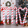 90CM Inflatable Christmas Candy Canes Inflatable Candy Sticks for Christmas Indoor Outdoor Decoration 2023 New Year Party Favors