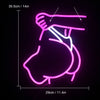 Sexy Lady Neon Sign Woman Body Pink Led Lights USB Powered Wall Light Up Signf For Home Bedroom Party Bar Night Club Room Decor