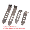 Graphics Card Baffle Bracket For NVIDIA Quadro K1200 NVS510 P400 P600 P620 P1000 High Quality