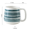 500ml Ceramic Mug With Spoon Japanese Hand Painted Style Breakfast Cups Office Home Teacup Water Cup Drinkware Gifts