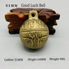 Copper Bell for Pet Dog Collar Anti-lost Necklace Bronze Jingle Bells for Cat Cow Sheep Horses Poultry Animal Puppy Accessories