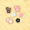 Flower Brooch Simulation Flower Plant Brooch Lily Tulip Sunflower Iris Morning Glory Lotus Clothing Brooch Badge Lapel Pins