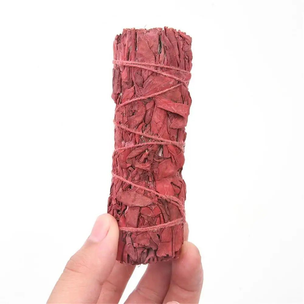 Dragon Blood Sage Red Sage Bundles Sage Smudge Stick Dragon Blood Sage Bundles For Home Cleansing & Negative Energy Clearing