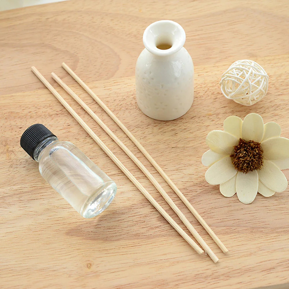 Aromatherapy No Fire Vine Branch Wicker Reed Diffuser Sets Glass Bottle Fresh Air Bedroom Bathroom Office Decor With Fragrance