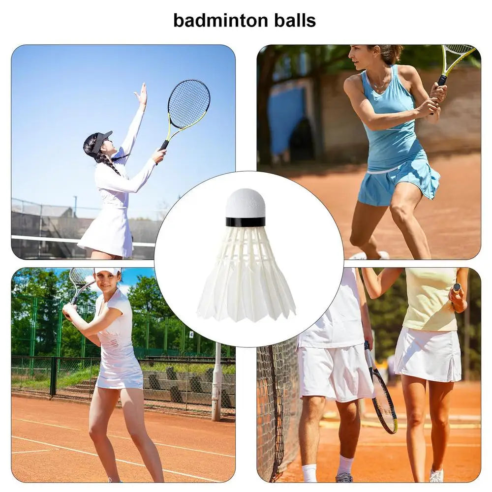 Professional Natural Duck Feather Badminton Shuttlecocks High Speed Training Badminton Ball Lightweight Shuttlecock