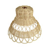 Rattan Lamp Shade Pendant Light Decor Rattan Lampshade for Chandelier Wall Sconces Light Fixture Pendant Light Wall Lamp Bedroom