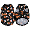 Halloween Dog Clothes for Small Medium Dogs Cats Autumn Winter Party Dressed Up Puppy Print Sleeveless Vest Chihuahua Clothing