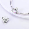 Silver Plated Charms Graduation Campus Mortarboard Beads Fit Original Pandora Bracelet Diy Pendants Jewelry Gift