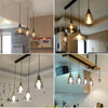 American Vintage Loft Glass Pendant Lamp Bar Restaurant Kitchen Dining Room Light Creative Personality Lighting Hanging Indoor