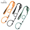 Nylon Dog Leashes,one-piece Adjustable Explosion-proof P Rope Pet Leashes with Comfortable Foam Handle for Medium and Large Dogs