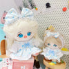 Cute Doll Lovely Clothes With Headband Accessories 2 Colors Flower Bud Skirt Accessories 10/20cm Cotton Doll/EXO Idol Dolls