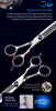 Fenice 7.0/7.5/8.0inch Professional Pet Grooming Scissors Dog Beauty Scissor Chunkers Pet Items Dogs Thinning Scissors Groomer