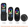 Miboxer Black RGB CCT/RGBW/Single Color Touch Dimming Remote Controller Fo LED Lamp Contoller FUT087 FUT089 FUT096 FUT092