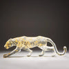 Modern Fortune Transparent Money Leopard Resin Adornments Office Workroom Sculpture Crafts Home Livingroom Figurines Decoration