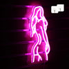 Sexy Lady Neon Sign Woman Body Pink Led Lights USB Powered Wall Light Up Signf For Home Bedroom Party Bar Night Club Room Decor