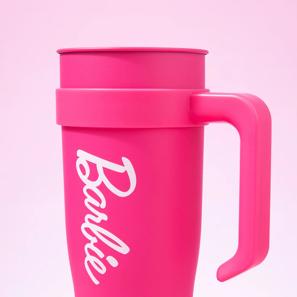 MINISO Barbie Collection Steel Cup with Straw (1600mL)