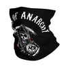 Custom TV Show Sons Of Anarchy Bandana Neck Warmer Men Women Winter Ski Hiking Scarf Gaiter Face Cover