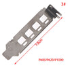 Graphics Card Baffle Bracket For NVIDIA Quadro K1200 NVS510 P400 P600 P620 P1000 High Quality