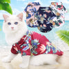 Beach Hawaiian Summer for Small Large Dog Chihuahua Clothing Cat Clothes Pet Vest Dog Shirts Pet Products