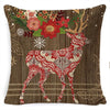 2025 New Year Christmas pillow case ,45x45cm, cushion cover home Christmas decoration pillow case