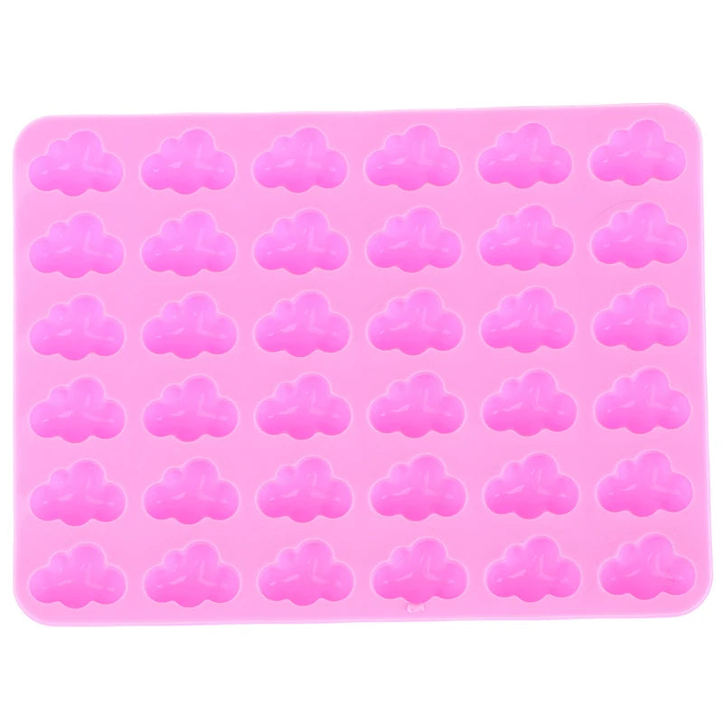 Clouds Silicone Mold Weather Shape  Candy Mould Chocolate Pudding Dessert Cake DIY BakingDIY Baking Cake Chocolate Fondan