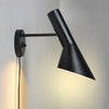 Nordic Minimalist AJ Wall Light Bedroom Living Room Bedside LED Light Retro Black Iron Corridor Home Lighting Wall Light