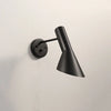 Nordic Minimalist AJ Wall Light Bedroom Living Room Bedside LED Light Retro Black Iron Corridor Home Lighting Wall Light