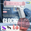 Summer Hot M416 With lighting Water Gun Electric Pistol Shooting Toy Full Automatic Summer Beach Shoot Toy For Boys Girls Gift