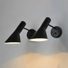 Nordic Minimalist AJ Wall Light Bedroom Living Room Bedside LED Light Retro Black Iron Corridor Home Lighting Wall Light