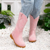 Girls Princess Boots Autumn And Winter New Fleece-lined Warm Boots