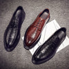 Autumn New British Men's Casual Leather Shoes Men's Plus Size Genuine Leather Business Men's Shoes