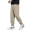 Thickened Outer Wear Loose Double-sided Velvet Ankle-tied Sports Pants For Men