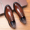 Autumn New British Men's Casual Leather Shoes Men's Plus Size Genuine Leather Business Men's Shoes