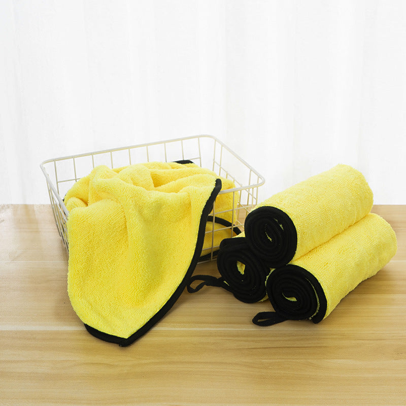 Dog Towels For Drying Dogs Drying Towel Dog Bath Towel, Quick-drying Pet Dog And Cat Towels Soft Fiber Towels Robe Super Absorbent Quick Drying Soft Microfiber Pet Towel For Dogs, Cats Yellow