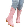 Girls Princess Boots Autumn And Winter New Fleece-lined Warm Boots