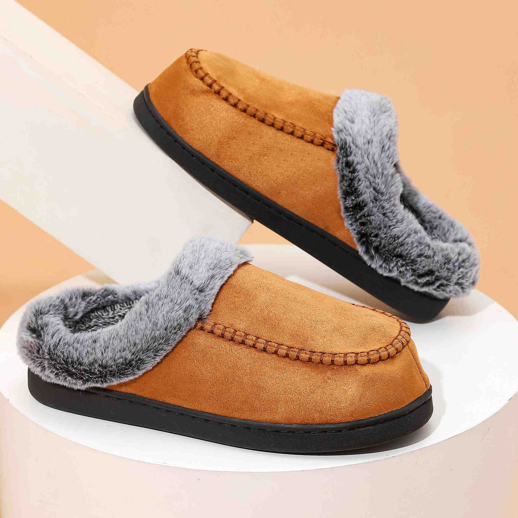 Cotton Slippers Men's Winter Plus Size